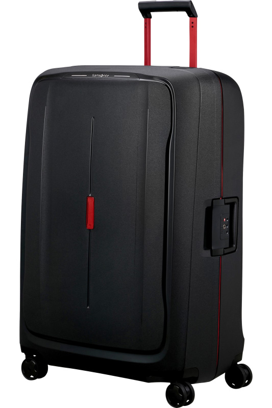 Samsonite ESSENS 81cm Kufr Spinner Černá Charcoal/Red 140L