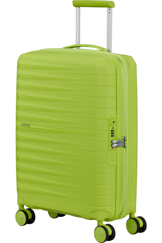 American Tourister FastForward Spinner 55cm Zelená Neon Lime rozšiřitelný