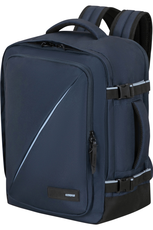American Tourister TAKE2CABIN Batoh S/M 40cm Modrý Dark Navy 26.5L