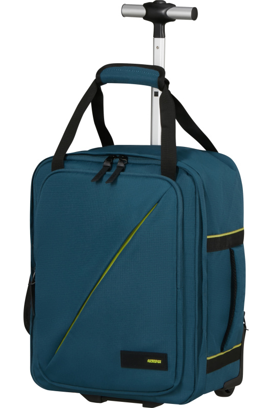 American Tourister TAKE2CABIN Batoh na kolečkách S/M 40cm Modrý Harbor Blue 25L