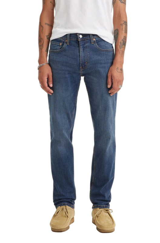 Pánské džíny LEVI'S 502 klasicky modré-seprané-30/32