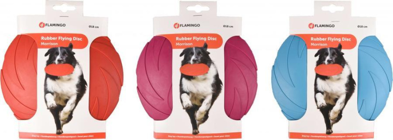 Flamingo Frisbee Morrison gumové průměr 18cm