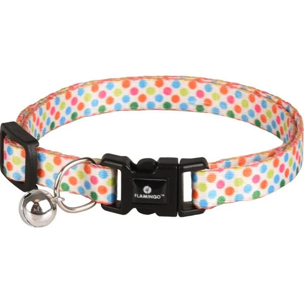 Obojek cat Arya 20-35 cm Flamingo