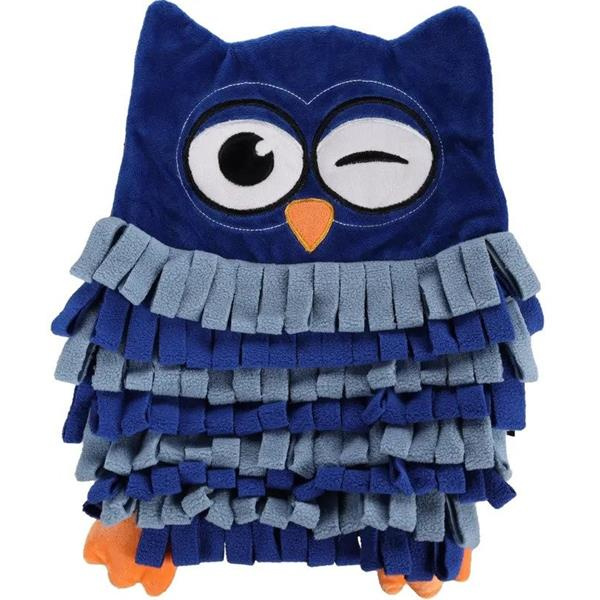 Čmuchací kobereček Sova modrá Flamingo 1 ks