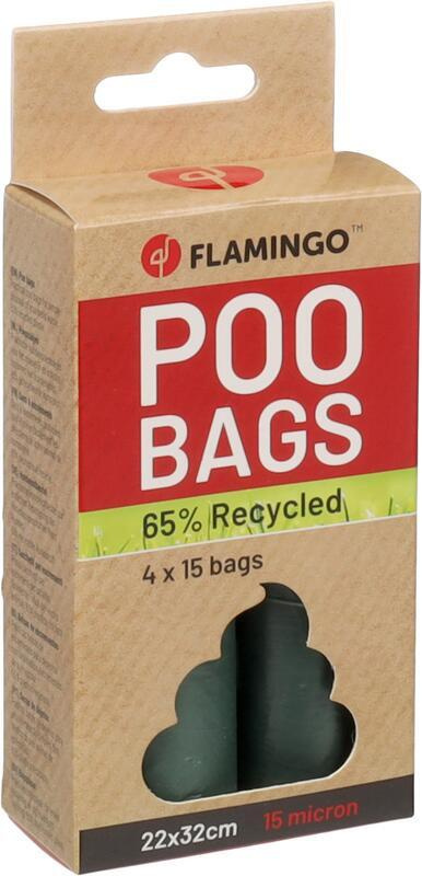 Flamingo Poco Sáčky na exkrementy zelené 4x15 ks