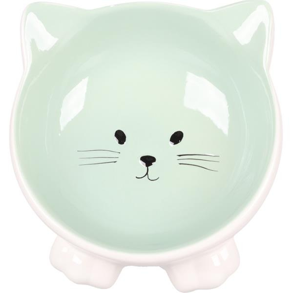 Flamingo Puzi Miska pro kočky Zelená 125ml