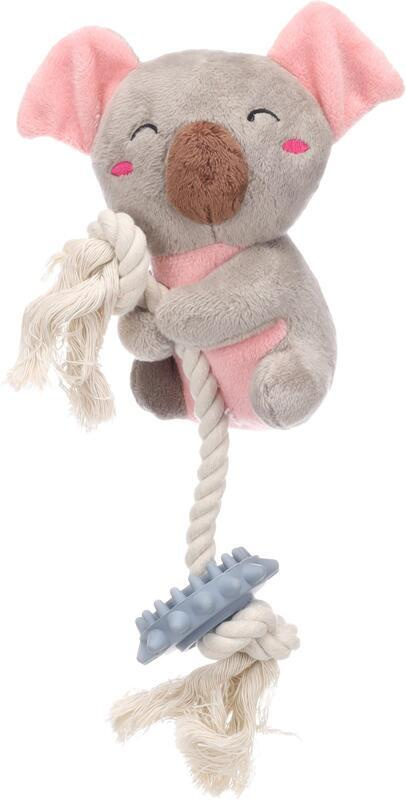 Flamingo Didi Hračka pro štěňata Koala s lanem 23 cm