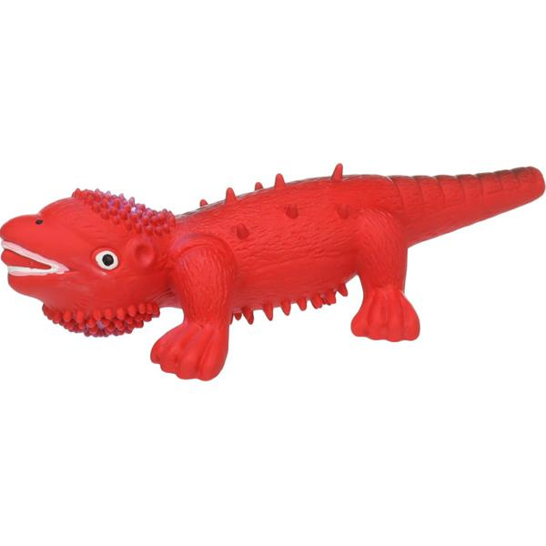 Hračka latex Kemo ještěrka 23 cm červená Flamingo