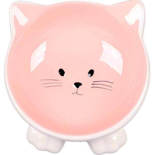 Flamingo Puzi Miska pro kočky Růžová 125ml