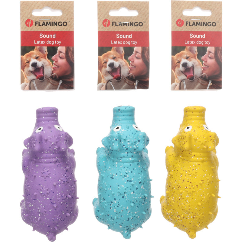 Hračka latex Freckles prase 15cm mix barev Flamingo 1ks/15cm