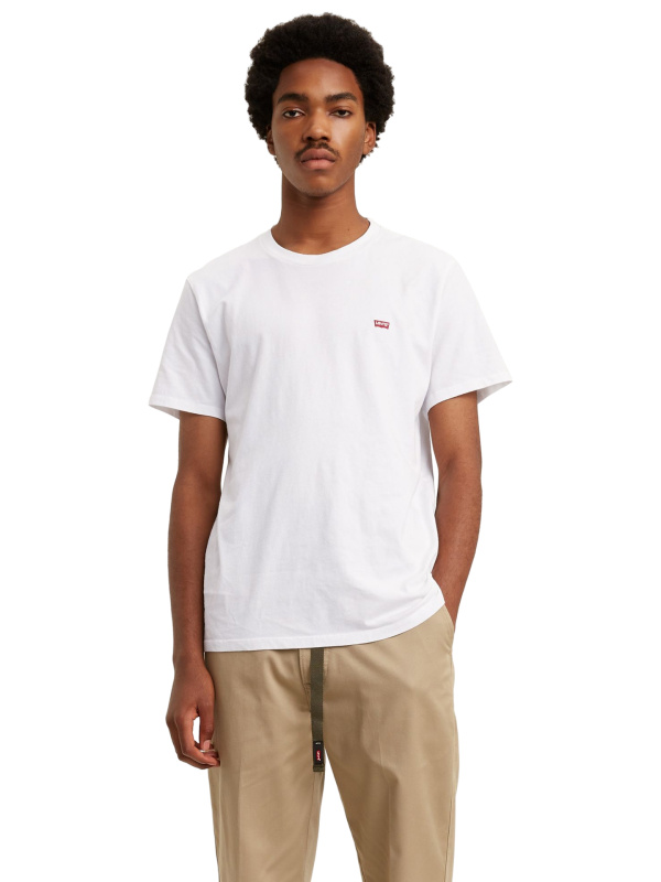 Pánské tričko k.r. LEVI'S bílé-XXL