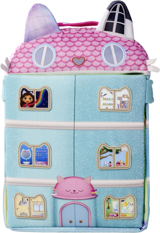 Přenosný kočičí domek GABBY’S DOLLHOUSE s figurkou Gabi