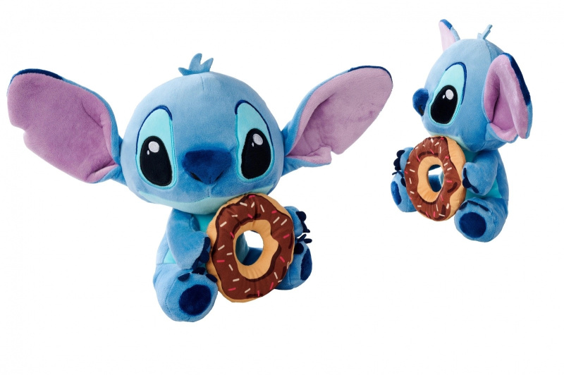 plyšový stitch s donutem 25 cm
