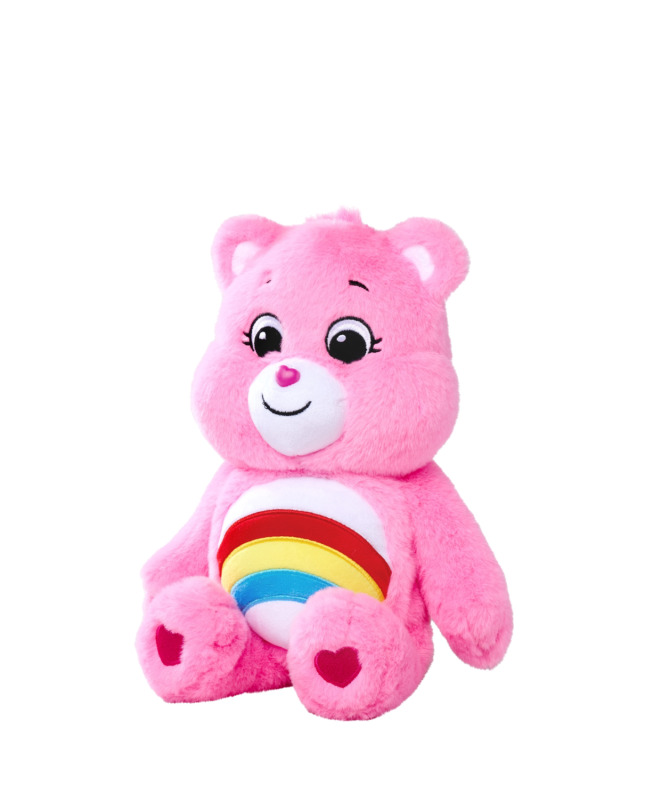 Simba Plyšový medvídek Care Bears, 35 cm (růžová)