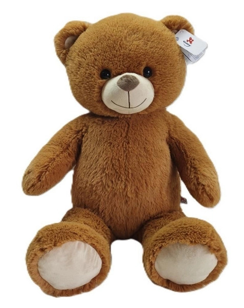 Nicotoy plyšový medvěd hnědý 80 cm