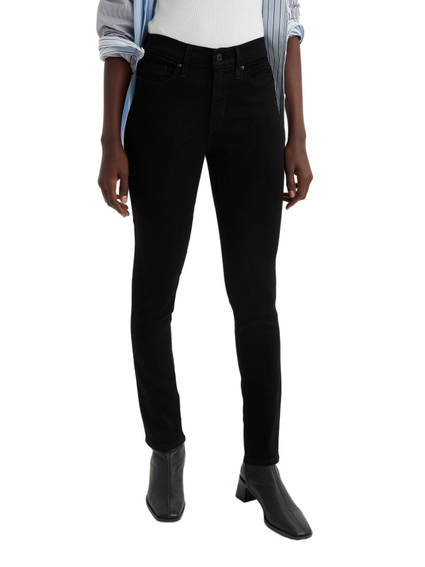 Dámské džíny LEVI'S 311 skinny černé - 26/28