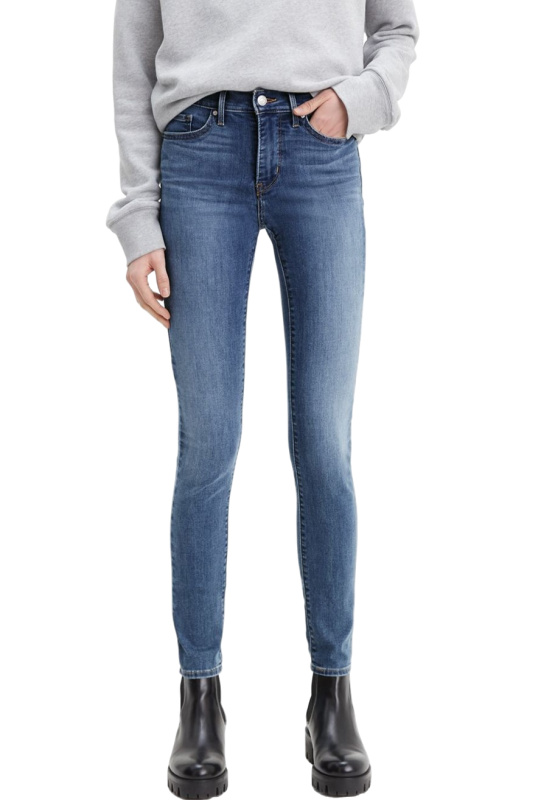Dámské džíny LEVI'S 311 skinny klasicky modré-seprané - 29/28