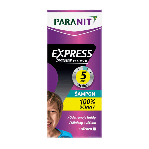 Paranit Express Šampon 100ml+hřeben