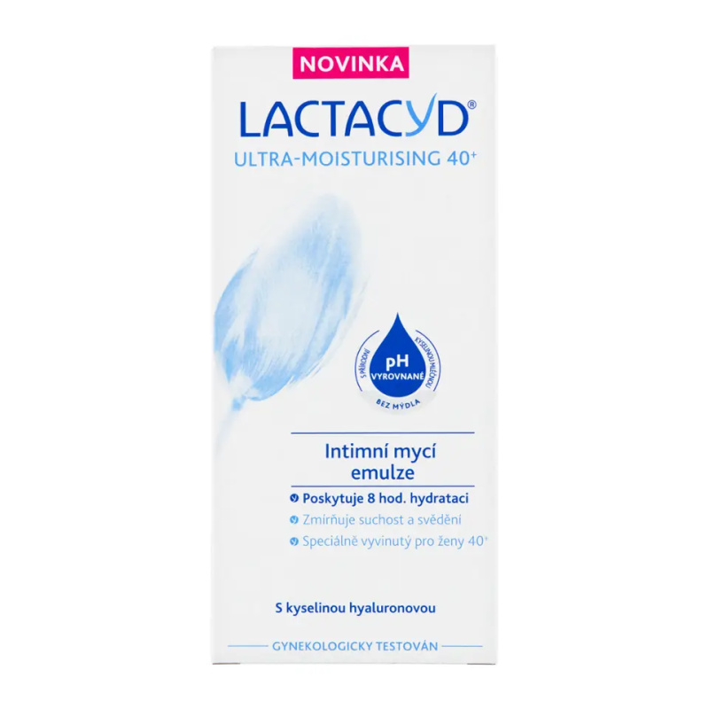 Lactacyd Ultra-Moisturising 40+ intenzivně hydratační mycí emulze 200 ml