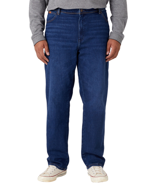 Pánské džíny Wrangler Texas klasicky modré- seprané-36/30