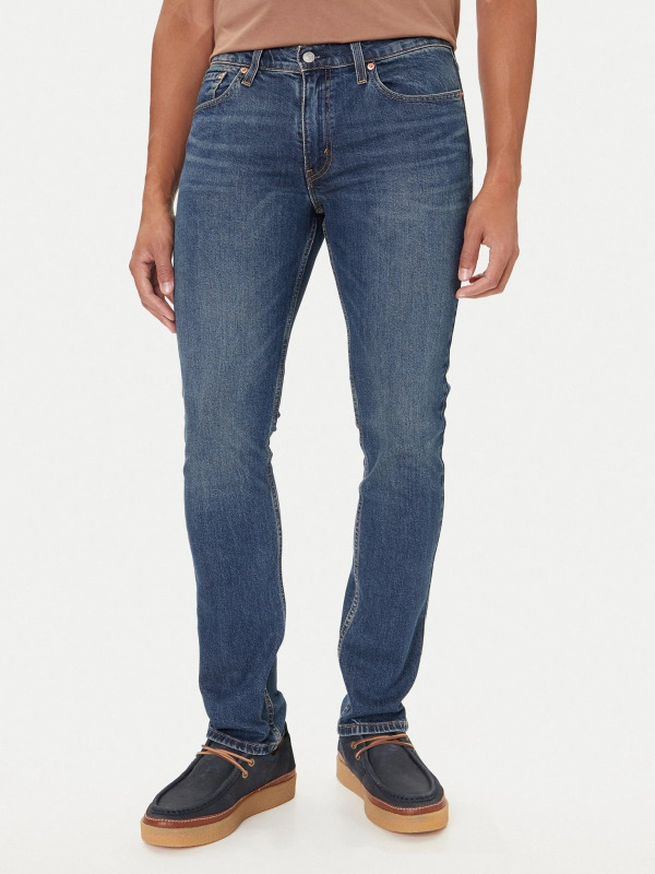 Pánské džíny LEVI'S 511 klasicky modré-seprané - 32/34