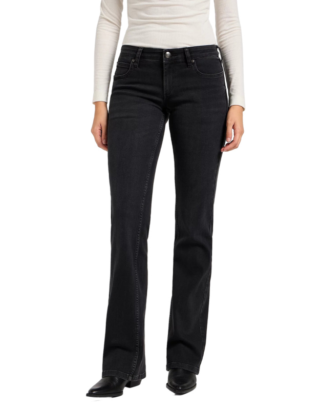 Dámské džíny LEE Jesica bootcut černé-27/29