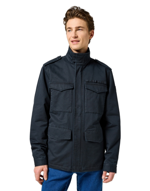Pánská podzimní bunda WRANGLER Field Jacket černá-XXL