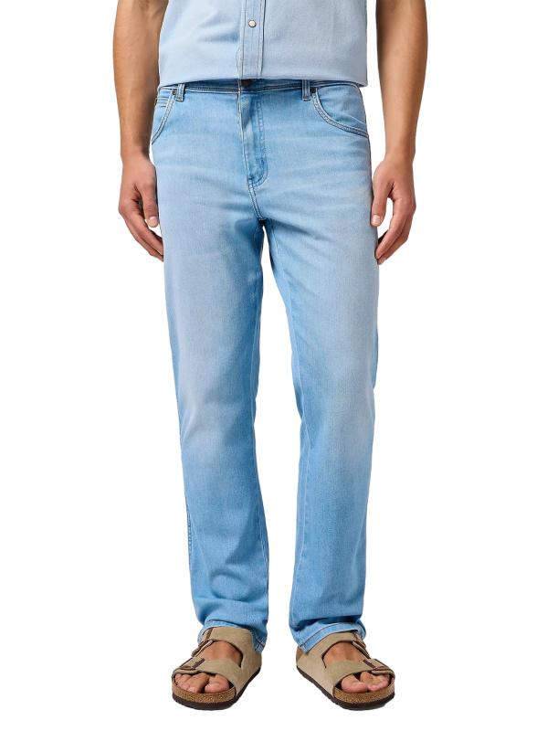 Pánské džíny WRANGLER Texas světle modré-seprané-40/32
