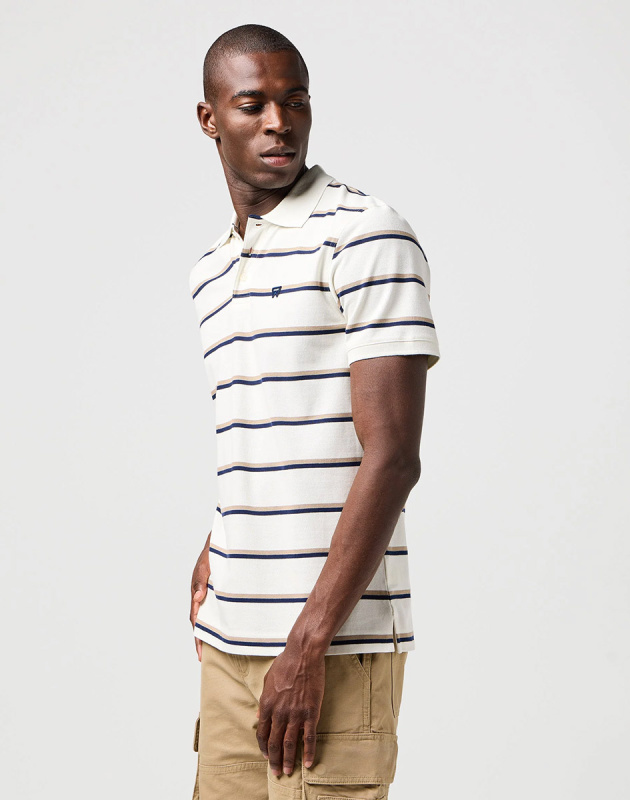 Pánská polokošile k.r. WRANGLER Polo Shirt vícebarevné-M