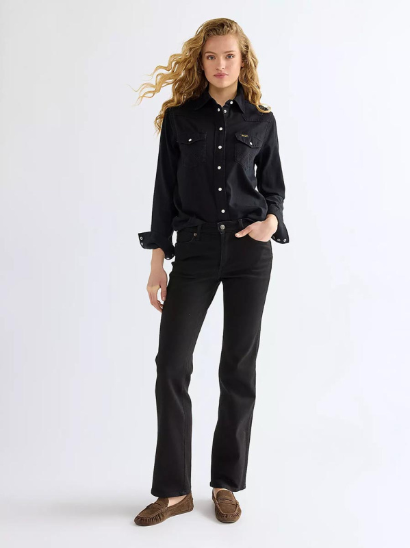 Dámské džíny WRANGLER DAWN RETRO BLACK 112388298 Velikost: 31/30