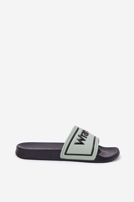 Pánské Pantofle WRANGLER AVERELL SLIDER MEN LOW 20251042.52D Světle Zelené 41
