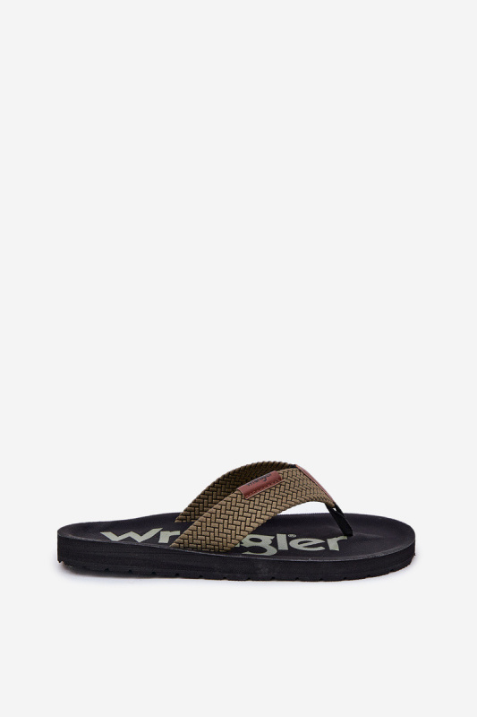 Pánské žabky WRANGLER ZANE FLIPFLOP MEN LOW 20251044.20251044.57B Zelené 44