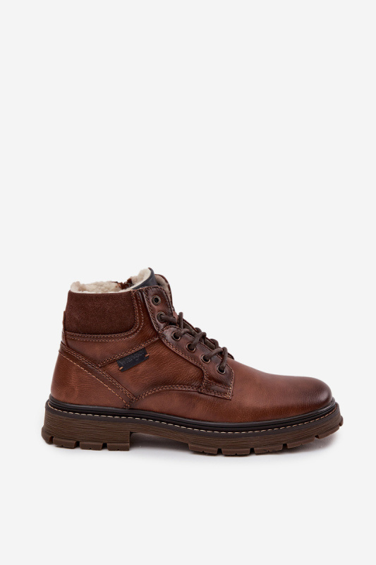 Pánské zimní kozačky Wrangler 20253034.JCU hnědé 42