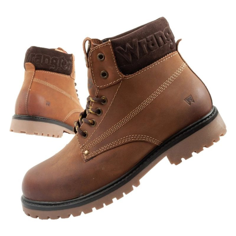 Wrangler Arch pánské boty sobolí boty elegantní přírodní kůže hnědá 42