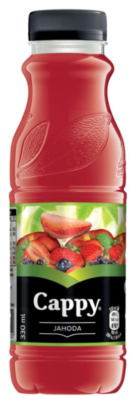 Džus Cappy - jahoda, 12x 0,3 l