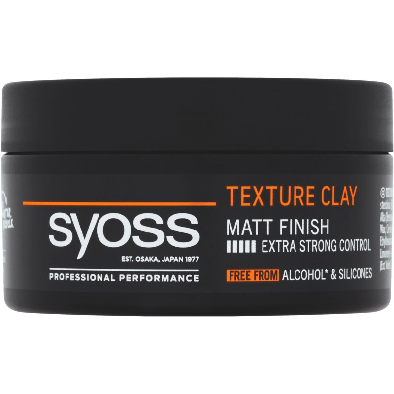Syoss Texture Clay stylingová hlína s extra silnou fixací 100 ml