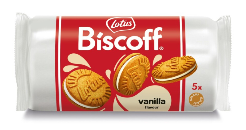 BISCOFF Sušenky plněné krémem s vanilkovou příchutí 55 g