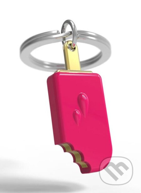 Kľúčenka Pink Ice Lolly (Pink/Gold)