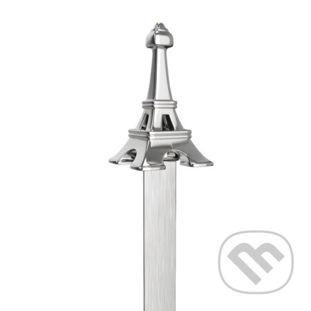3D kovová zberateľská záložka – miniatúra – Eifelová veža