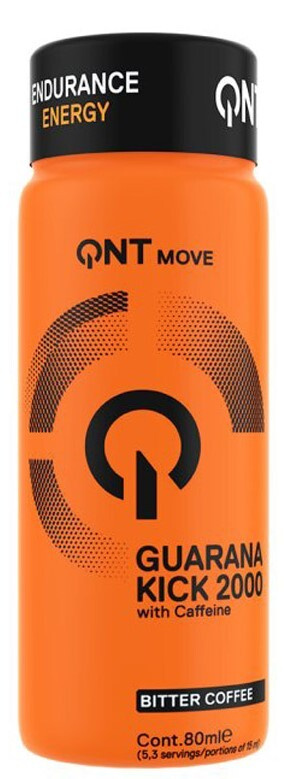 QNT Guarana Kick shot 2000 mg Guarana + Caffeine 80 ml