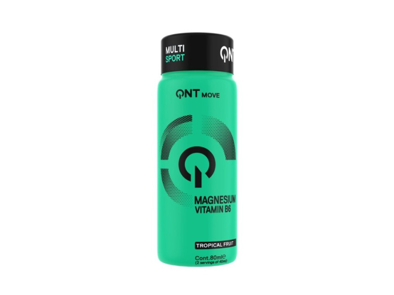 QNT Magnesium Vitamin B6 Shot 80 ml tropical fruit