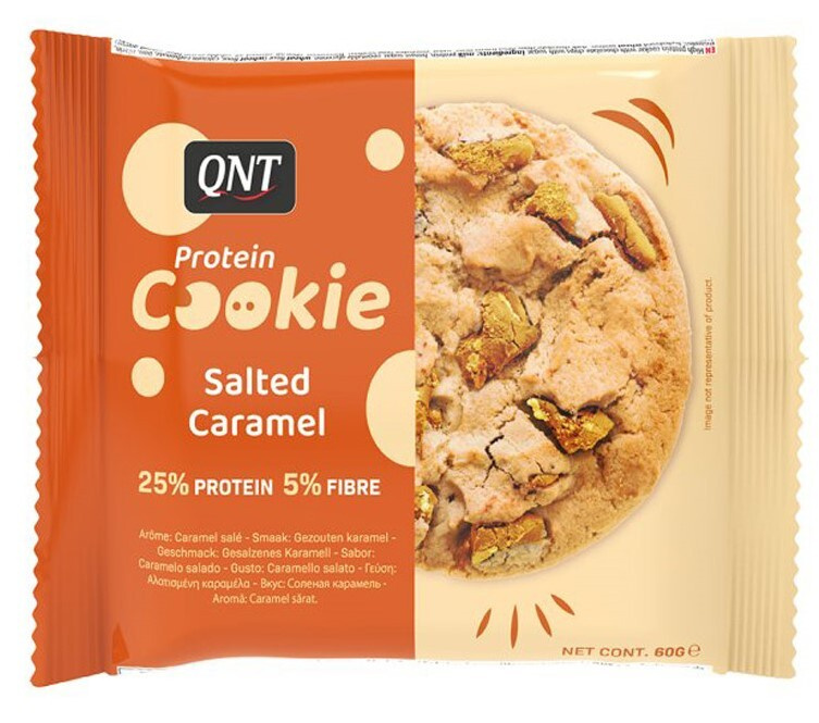 QNT Protein Cookie 60 g - slaný karamel