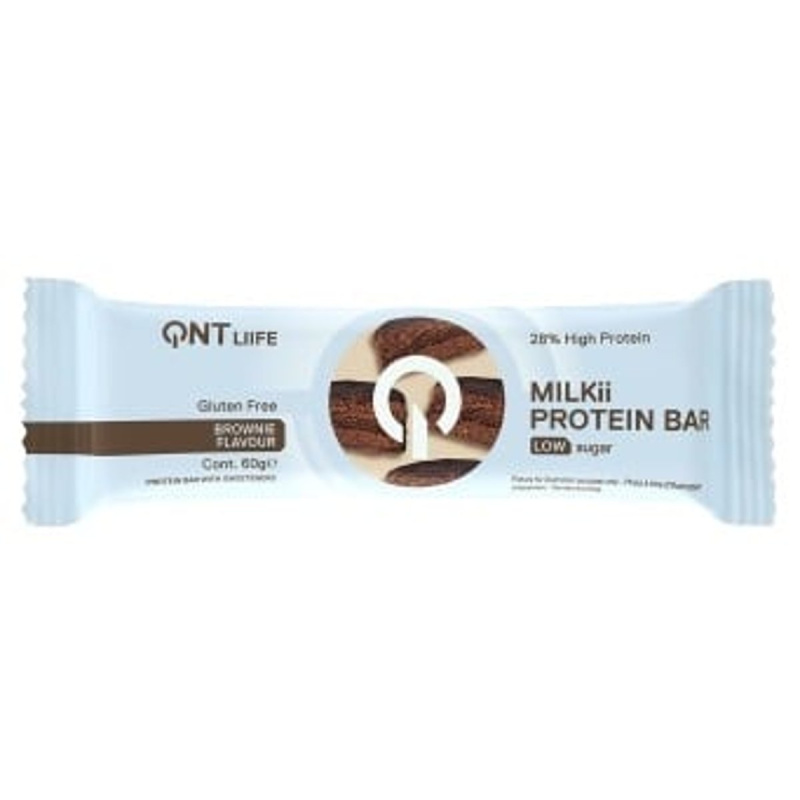 QNT Milkii proteinová tyčinka brownie