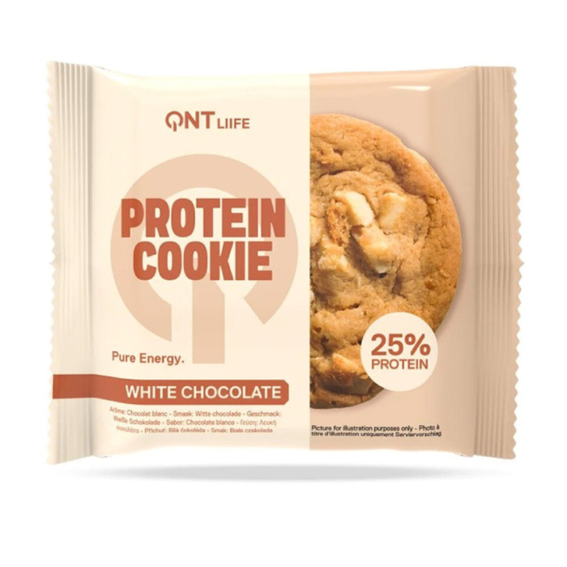 QNT Protein Cookie 60 g - bílá čokoláda