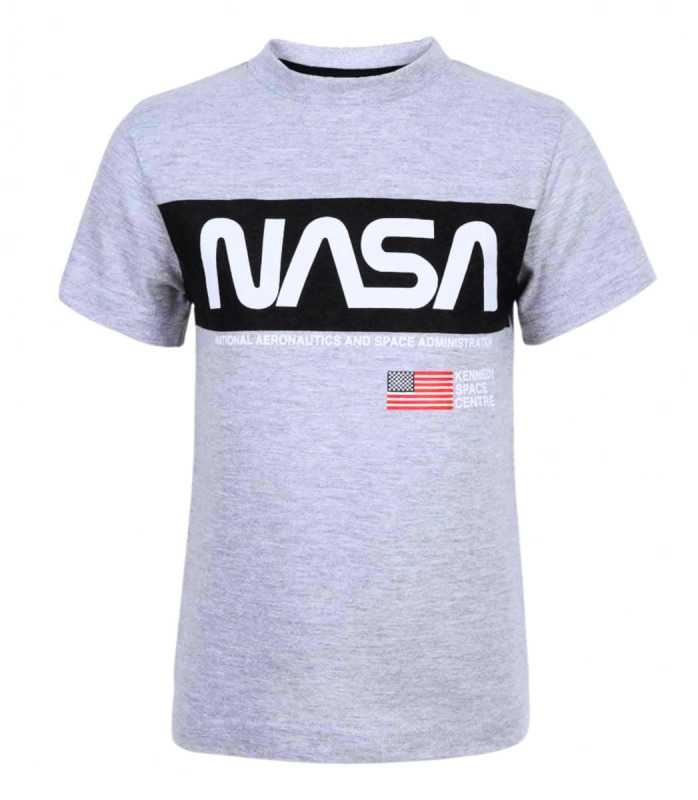 Šedé tričko NASA – Velikost: 98-104