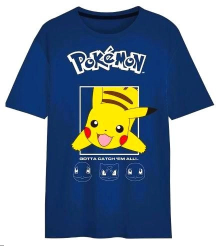 Modré tričko Pokémon – Modrá 3