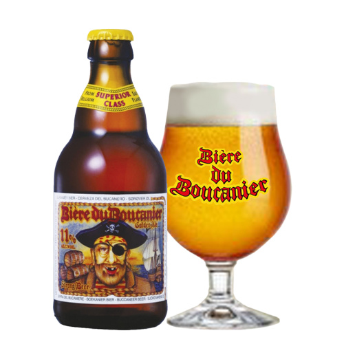 Biere du Boucanier Pivo Golden Ale 22° 11% 0.33ml