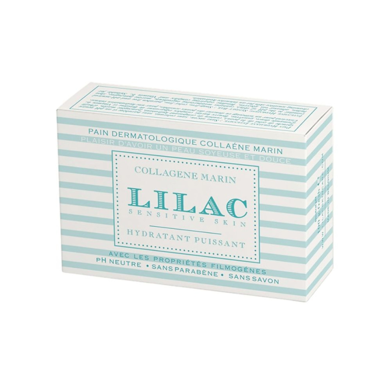 LILAC Zpevňující mycí kostka s mořským kolagenem 100 g