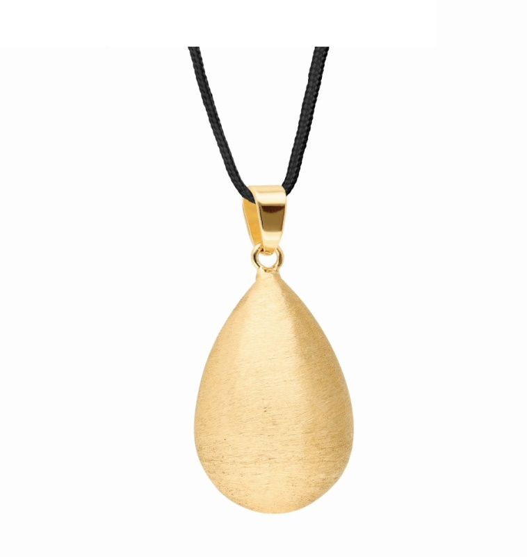 Bola DROP SHAPE těhotenská rolnička Gold 1 ks