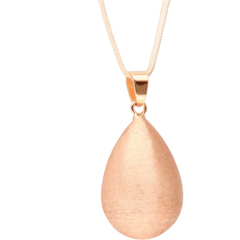 Bola DROP SHAPE těhotenská rolnička Rose Gold 1 ks